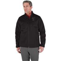 Manteau chauffante M12 ToughShell avec pile, Hommes, Petit, Noir Moffatt Supply & Specialties