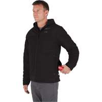 M12 Heated Quietshell Jacket with Battery, Men's, Medium, Black Moffatt Supply & Specialties