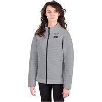 Manteau chauffant M12 Axis avec pile, Femmes, Petit, Gris Moffatt Supply & Specialties