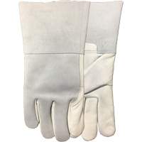 Gants d'ajusteur Fabulous Fabricator 2757E, Petit, Paume en Cuir fleur de vache, Doublure en Molleton de coton Moffatt Supply & Specialties