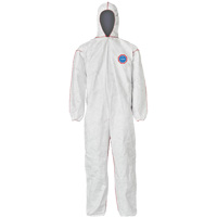 SFR Coveralls with Hood, Medium, White, Tyvek&reg; 400 Moffatt Supply & Specialties