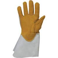 Endura&reg; 335DBP Welding Gloves, Split Cowhide/Split Elkhide, Size Small Moffatt Supply & Specialties