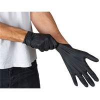 Vending Pack Disposable Gloves, Small, Nitrile, 5-mil, Powder-Free, Black, Class 2 Moffatt Supply & Specialties
