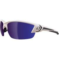 Khor G2 Safety Glasses, Blue Mirror Lens, Anti-Scratch/Polarized, ANSI Z87+/MCEPS GL-PD 10-12/Meets/Exceeds CSA Z94.3 Moffatt Supply & Specialties
