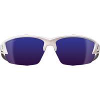 Khor G2 Safety Glasses, Blue Mirror Lens, Anti-Scratch/Polarized, ANSI Z87+/MCEPS GL-PD 10-12/Meets/Exceeds CSA Z94.3 Moffatt Supply & Specialties