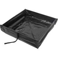Collapsible Roll-Up Spill Berm, 15 US gal. Capacity, 2' W x 2' L x 6" H Moffatt Supply & Specialties