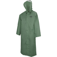 851 Hurricane Long Coat with Detachable Hood, Small, Green Moffatt Supply & Specialties