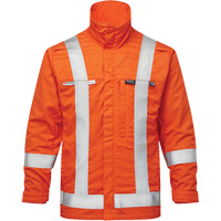 UltraSoft&reg; 7 oz. Skyline Summer Bomber Jacket, Small, High Visibility Orange Moffatt Supply & Specialties