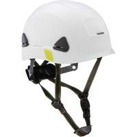 Casque de s&eacute;curit&eacute; d'escalade Fibre Metal, R&eacute;pond aux normes CSA type 2, Suspension Rochet, Non ventil&eacute; Moffatt Supply & Specialties