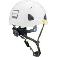 Casque de s&eacute;curit&eacute; d'escalade Fibre Metal, R&eacute;pond aux normes CSA type 2, Suspension Rochet, Ventil&eacute; Moffatt Supply & Specialties