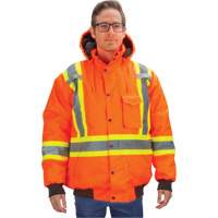 Waterproof 7-in-1 Winter Parka, High Visibility Orange, Medium Moffatt Supply & Specialties