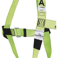 FBH-10022A Compliance Series Safety Harness, CSA Certified, Class A, 400 lbs. Cap. Moffatt Supply & Specialties