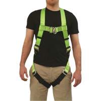 FBH-10000L Contractor Series Safety Harness, CSA Certified, Class AL, 400 lbs. Cap. Moffatt Supply & Specialties