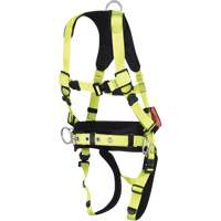 FBH-70110B PeakPro Plus Series Safety Harness with Trauma Strap, CSA Certified, Class AP, Small Moffatt Supply & Specialties
