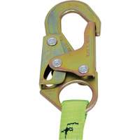SA-5405-4 Shock Absorbing Lanyard, 4', Snap Hook Center, Snap Hook Leg Ends, Polyester Moffatt Supply & Specialties