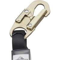 SA-5500-4 Shock Absorbing Lanyard, 4', Snap Hook Center, Snap Hook Leg Ends, Galvanized Steel Moffatt Supply & Specialties