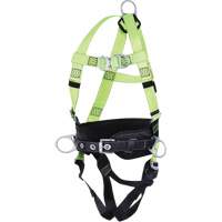 FBH10000L1020-S  Contractor Series Safety Harness with Positioning Belt, CSA Certified, Class ALP, Small Moffatt Supply & Specialties