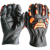Gants de protection contre la coupe et les chocs, 7, Paume en Cuir de vache Moffatt Supply & Specialties