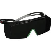 SecureFit 3700 Series Safety Glasses SF3750AS-BLK, Grey/IR 5.0 Lens, Anti-Scratch, ANSI Z87+/Meets/Exceeds CSA Z94.3 Moffatt Supply & Specialties