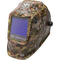 VIKING 3350 Born To Weld Welding Helmet, 3.74" L x 3.34" W View Area, 5 - 13 Shade Range Moffatt Supply & Specialties