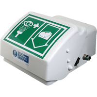 Eye/Face Wash, Wall-Mount Installation, Plastic Bowl Moffatt Supply & Specialties