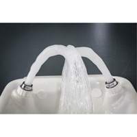 Eye/Face Wash, Wall-Mount Installation, Plastic Bowl Moffatt Supply & Specialties