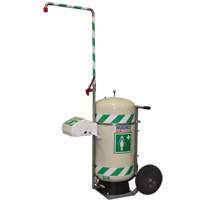 Mobile Self-Contained Emergency Safety Shower with Eye & Face Wash, 30 gal. Capacity, Meets None Moffatt Supply & Specialties