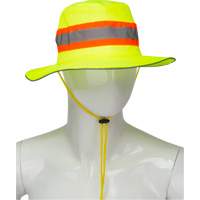 Chapeau de p&ecirc;cheur &agrave; refroidissement par &eacute;vaporation, Lime haute visibilit&eacute; Moffatt Supply & Specialties