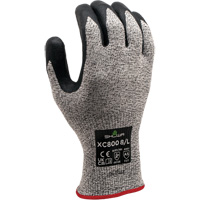 XC800 Cut-Resistant Gloves, Size 6/Small, 13 Gauge, Nitrile Coated, HPPE Shell, ASTM ANSI Level A5/EN 388 Level E Moffatt Supply & Specialties