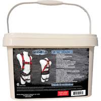 Contractor Safety Harness in Pail, CSA Certified, Class AP, X-Large, 352 lbs. Cap. Moffatt Supply & Specialties