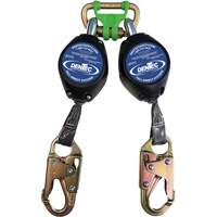 Self Retracting Lanyard with Composite Housing, 7', Web, Swivel Moffatt Supply & Specialties