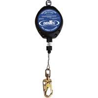 Cable Self Retracting Lanyard with Composite Housing, 20', Swivel Moffatt Supply & Specialties