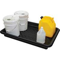 Spill Tray, 24" L x 36" W x 4.5" H, 18 US gal. Spill Capacity Moffatt Supply & Specialties