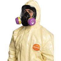 Tychem&reg; 6000 SFR Coverall, Size Small, Khaki Moffatt Supply & Specialties