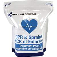 9-Piece CPR & Sprains Refill Pack for Emergency Response First Aid Kit Moffatt Supply & Specialties