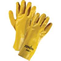 Gants &agrave; fini rugueux et r&eacute;sistants aux produits chimiques, Taille 9, 12" lo, PVC, Doublure en Interlock, 47-mil Moffatt Supply & Specialties