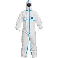 Hooded Coveralls, Small, White, Tyvek&reg; 600 Moffatt Supply & Specialties