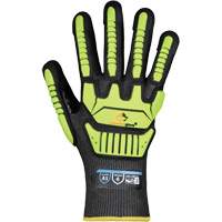 Gants r&eacute;sistants &agrave; la coupe TenActiv S18TAPNVB, 5, Calibre 18, Rev&ecirc;tement Nitrile, ASTM ANSI niveau A5 Moffatt Supply & Specialties