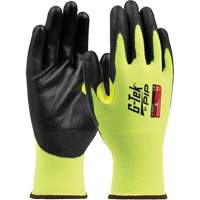 G-Tek&reg; Paradox High-Visibility Seamless Knit Blended Gloves, 2X-Small, 21 Gauge, Polyurethane Coated, ASTM ANSI Level A4 Moffatt Supply & Specialties