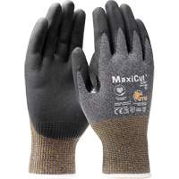 MaxiCut&reg; Ultra Seamless Knit Engineered Yarn Gloves, X-Small, 15 Gauge, Nitrile Coated, ASTM ANSI Level A5/EN 388 Level 3 Moffatt Supply & Specialties