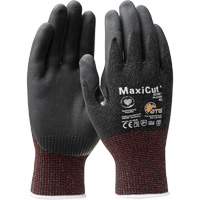 MaxiCut&reg; Ultra Seamless Knit Engineered Yarn Gloves, X-Small, 15 Gauge, Nitrile Coated, ASTM ANSI Level A6/EN 388 Level 2 Moffatt Supply & Specialties