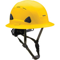 Fibre Metal Climbing Style Helmet with Full Brim, Meets CSA Type 2, Ratchet Suspension, Vented Moffatt Supply & Specialties