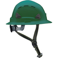 Fibre Metal Climbing Style Helmet with Full Brim, Meets CSA Type 2, Ratchet Suspension, Vented Moffatt Supply & Specialties