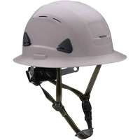 Fibre Metal Climbing Style Helmet with Full Brim, Meets CSA Type 2, Ratchet Suspension, Vented Moffatt Supply & Specialties