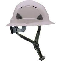 Fibre Metal Climbing Style Helmet with Full Brim, Meets CSA Type 2, Ratchet Suspension, Vented Moffatt Supply & Specialties