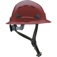 Fibre Metal Climbing Style Helmet with Full Brim, Meets CSA Type 2, Ratchet Suspension, Vented Moffatt Supply & Specialties