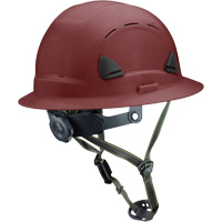 Fibre Metal Climbing Style Helmet with Full Brim, Meets CSA Type 2, Ratchet Suspension, Vented Moffatt Supply & Specialties