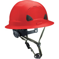 Fibre Metal Climbing Style Helmet with Full Brim, Meets CSA Type 2, Ratchet Suspension, Vented Moffatt Supply & Specialties