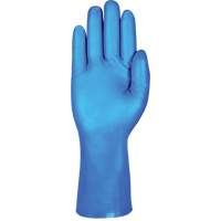 Gants r&eacute;sistants aux produits chimiques bleus pour usage moyen AlphaTec 37-501, Taille 7, 13" lo, Nitrile, 16,5-mil Moffatt Supply & Specialties