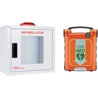 Powerheart&reg; G5 AED & Cabinet Kit, Semi-Automatic, Bilingual, Class 3 Moffatt Supply & Specialties
